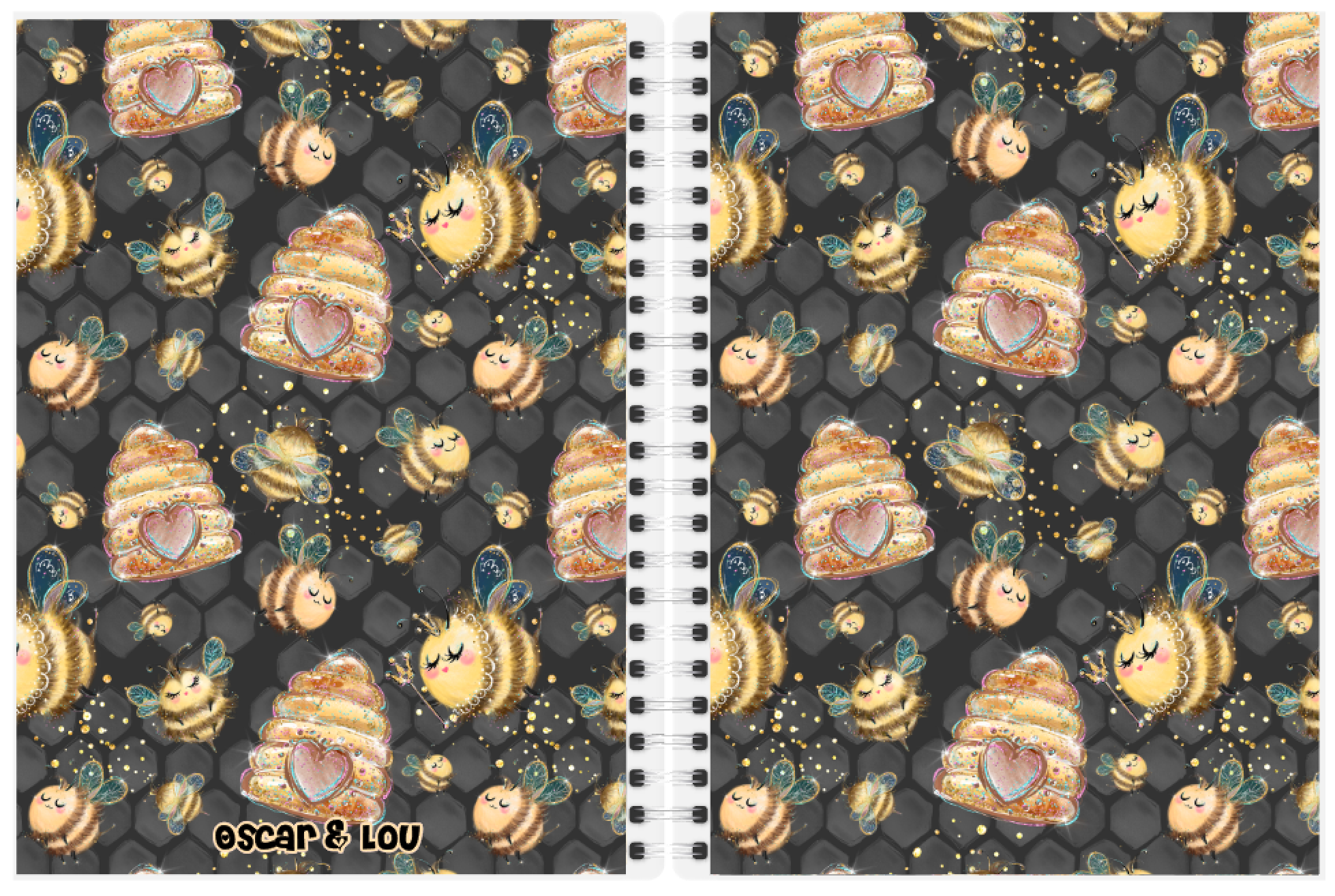 Sticker Keeper Book - Bees