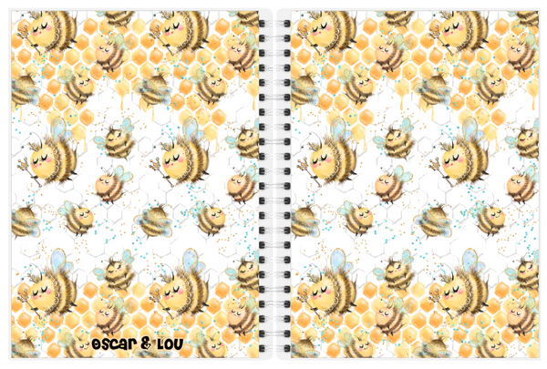 Sticker Keeper Book - Bees