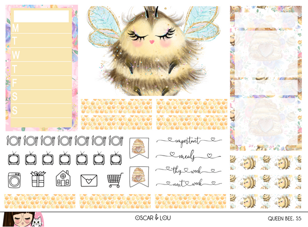 Vertical Sticker Kit - Queen Bee