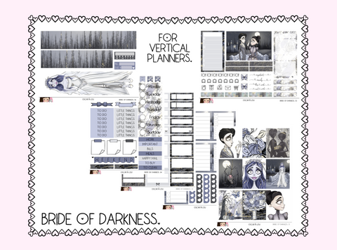 Vertical Sticker Kit - Bride of Darkness