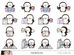 Mini Sheet  - Camilla The Penguin Planner Girl