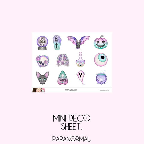 Mini Sheet  - Paranormal