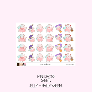 Mini Sheet  - Jelly Halloween