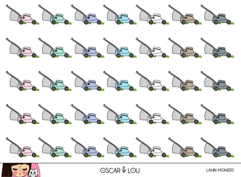Mini Sheet  - Lawnmowers