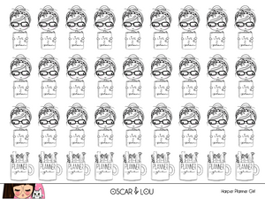 Mini Sticker Sheet  - Harper Planner Girl