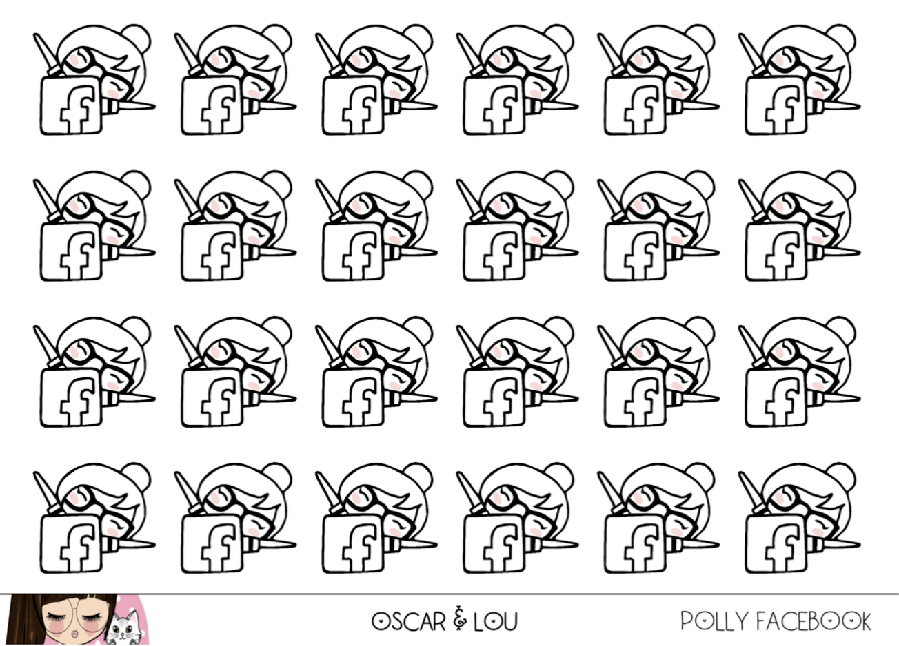 Mini Sheet  - Polly Facebook