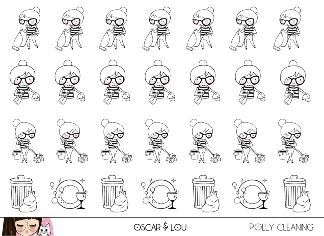 Mini Sheet  - Polly Cleaning