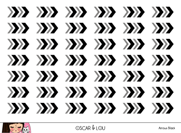 Mini Sticker Sheet  - Arrows